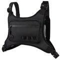 KINGSLONG Running Vest, Chest Bag for Men, Chest Pack, Hiking (F-Black) - color: F-Black
