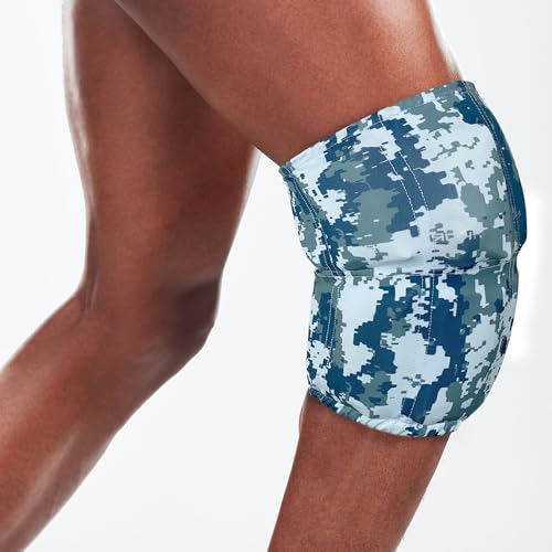 HurtSkurt® Premium Ice Therapy Sleeve – Seal Team Medium – Stretch-Fit Wearable Cold Compression Wrap for Knee, Leg, Elbow & Ankle Recovery, Durable, Machine Washable, Stays Cold Longer - color: Seal Team, size: Medium