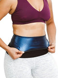 Sweat Shaper Waist Trimmer for Women, Waist Trainer Sauna Belt, Neoprene-free Waist Cincher, Thermo Sauna Slimming Belt - color: Black, size: X-Small
