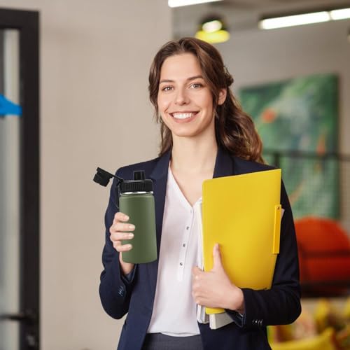 2Pack Spout Lid for Hydro Flask Wide Mouth Sport Water Bottles - color: Black2