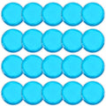 Reusable Ice Packs for Injuries, 20 Pack Round Ice Packs for Face - size: 2.75 Inch - 20 Pack