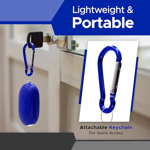 FURY Personal Safety Alarm for Women, 120DB, Blue - color: Blue