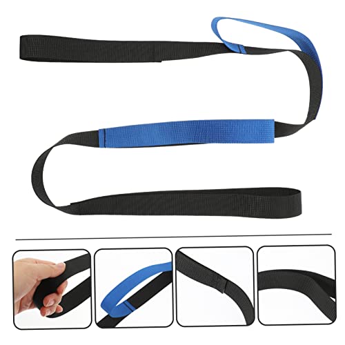Healifty Leg Lifter Strap Blue Imitation Nylon 104.00X2.60X0.20cm - color: Blue