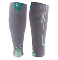 Thirty48 - "The Sock Geeks", Cp Series Calf/Shin Splint Guard Graduated Compression Sleeves-Sock; 1 Pair,Gray/Green ,Small - color: [1 Pair] Green, size: Small