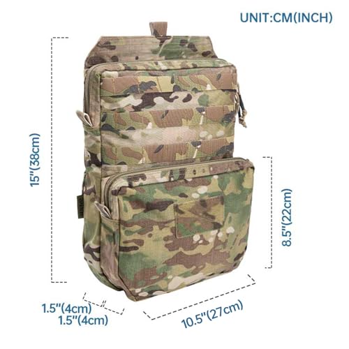 EXCELLENT ELITE SPANKER Tactical MOLLE Hydration Pack for 3L Water Bladder - color: Multicam