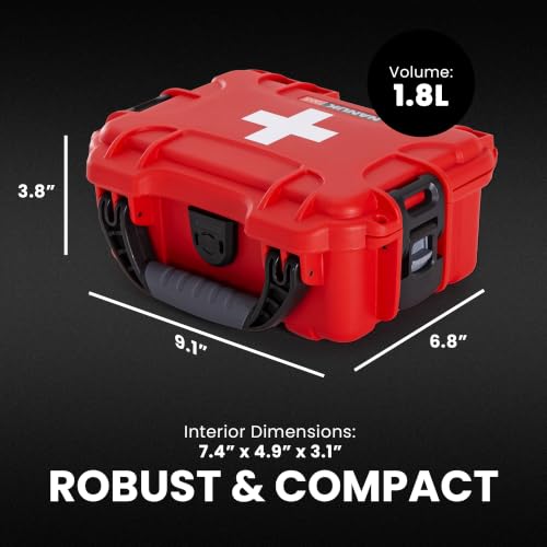 NANUK 903 Bleeding Control kit, Gunshot Wound, with Tourniquet - size: 903 Bleed Control Kit - 10 Pcs