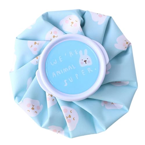 Bag Ice Pack - Leakproof Ice Pack | Hot Water Bags for Knees | Forehead Ankles Ice Pack | Lightweight Ice Pack | Ice Cold Pack Reusable | Cold and Hot Hot Water Bag - color: Blue