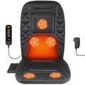 CARSHION Back Massager with Heat,Heated Seat Cover Cushion - color: Black