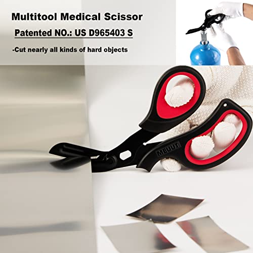 MEUUT Medical Scissors 2-Pack Trauma Shears for Nurses EMT All Purpose