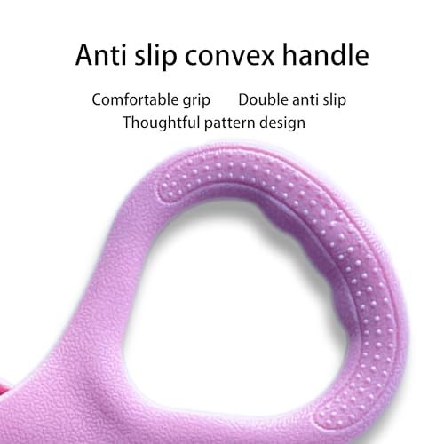 Figure 8 Fitness Resistance Bands with Handles for Working Out - color: Pink