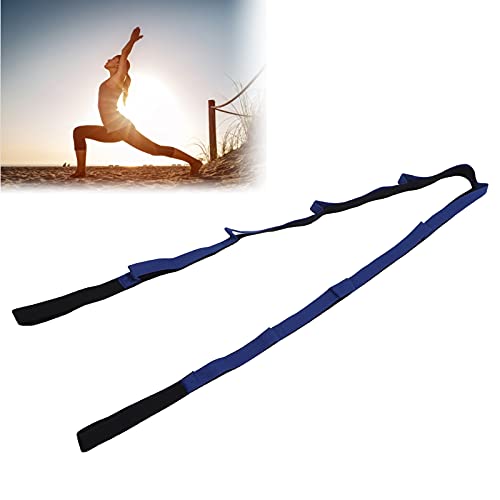 Stretch Strap Yoga Stretching Band MultiLoop Fitness Equipment for Yoga Pilates Muscle Stretching Physical Workouts Durable Tight Weaving Technology Unbreakable Design for Men