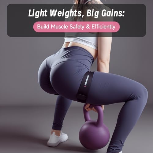 MANUEKLEAR Blood Flow Restriction Bands for Women Butt Lift - color: Pink