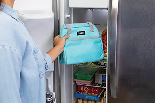 PackIt Freezable Hampton Lunch Bag, Soft Mint - color: Soft Mint