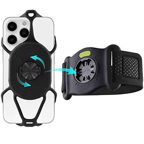 Bone Run Tie Connect Kit 2, Quick Release Running Phone Armband