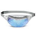 Holographic Sequined Fanny Packs for Women, Waist Belt Bag Fashion, Crossbody Bum Bag for Running, Green Heart - color: Green Heart