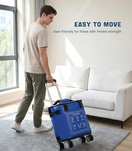 Ice Machine for Knee After Surgery 19qt, 6-Level Timer & 3 Flow Rates