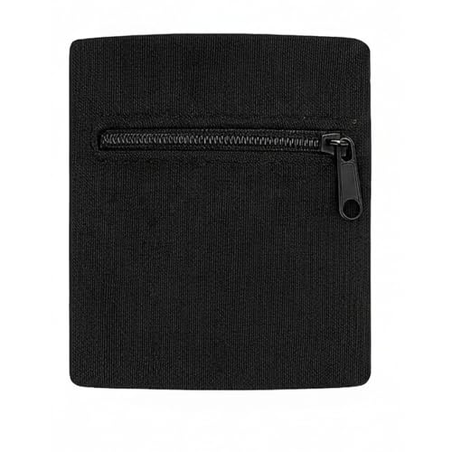 Secret Stash Wrist Wallet – Hidden Zipper Pocket Wristband for Women and Men Safely Hide Cash, Keys, or Cards | Discreet Travel & Workout Wrist Safe for Running, Hiking, Festivals Arm Pouch Ankle