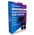 iReliev OTC Large and Small Electrode Pads Refill Kit, 12 Electrodes. 8 Small and 4 Large Electrode Pads