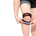 Dual Patella Knee Strap (Black, 1 Count (Pack of 1))