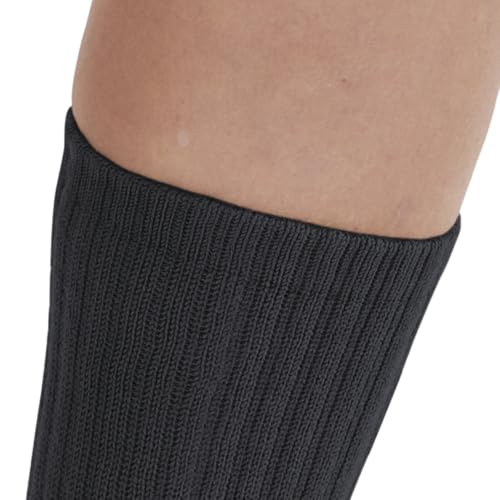 Ames Walker AW Style 195 E-Z Walker Sport 8-15 mmHg Mild Compression Crew Socks - color: Black, size: Large