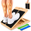 Slant Board for Exercise, 5-Position Adjustable Wooden