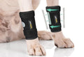 Dog Leg Brace Front Wrist or Carpal Support for Canine Dogs, Brace Compression Wraps with Metal Splints, Prevents Ankle Injuries&Sprains, Helps with Loss of Stability Caused by Arthritis - size: S/M (Pair)