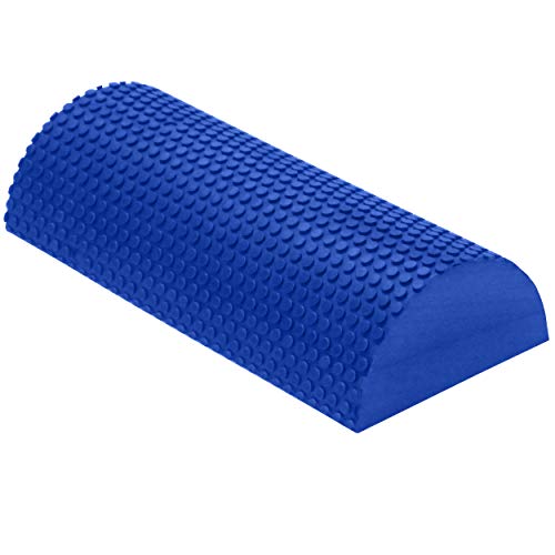 Bean Products High Density Half Round Foam Roller 12" for Physical Therapy - size: 12" Half Roller