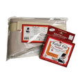 Relief Pak 11-1301 Moist Heat Pack and Cover Set, Neck Contour Pack with Foam Fill Pocketed Cover - size: Neck