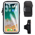 Phone Holder for Running Armband Cell Phone Holder iPhone 17 16 16e 15 14 13 12 11 Pro Max Xs Xr X Plus Mini Samsung Galaxy Ultra S26, Sports Arm Bands Sleeve Fit Workout Exercise Gym Hiking - color: 13-Black with Clear Window