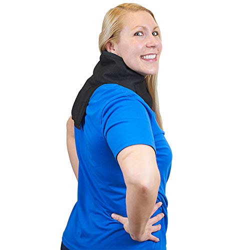 Polar Products Microwavable Universal Wrap for Chronic Pain, Cramps, Arthritis, Joint Pain | Moist Heat for Neck & Upper Spine | Stress & Tension Relief | Reusable Hot Pack for Sore Muscles - size: Neck & Upper Spine