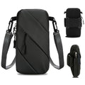 Phone Arm Bands for Running Armband Cell Phone Holder,Crossbody Bags for Women Men Kids,iPhone 15 14 13 12 11 Pro Max Xs Xr 8 7 6S 6 Plus SE Mini,Galaxy,Workout,Exercise,Walking,Gym Arm Bag Black - color: Black