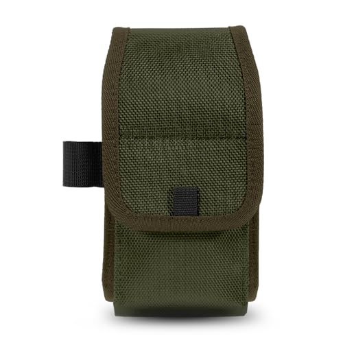 KENOBE Belt EDC Pouch, 5-Pocket Cell Phone/Tool Holder, Army Green - color: Army Green