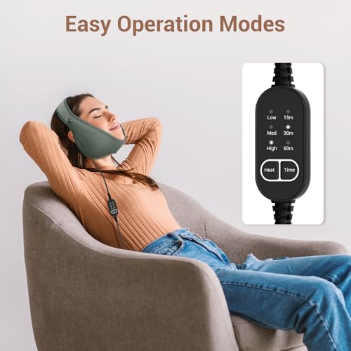 Comfytemp Face Heating Pad for TMJ Relief, Jaw Chin, Wisdom Teeth Recovery
