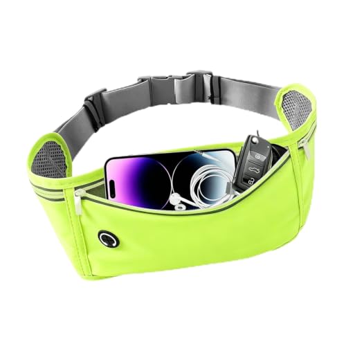 Slim Running Belt, Fluorescent Green - color: Fluorescent green