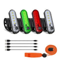 Nilight Marine Boat Navigation Light 4PCS Red Green White Four Modes Lamp - color: 5LED Navigation Light-4Pcs