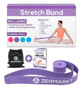 Ballet Stretch Bands for Flexibility, Strength and Dance Training - color: Purple