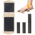 Ankle Balance Board, Ankle Board: Used For Ankle Sprain Recovery,Foot Balance Stability Training and Plantar Fasciitis Relief (Wood Grain Color)