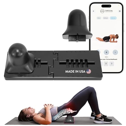 Thrival Ballhead, Psoas Muscle Release Tool, Patented, Carbon Black - color: Carbon Black, size: Thrival Ballhead