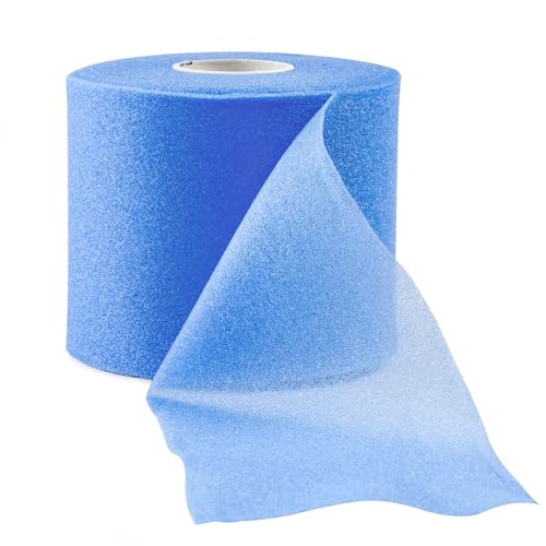 Cannon Sports Pre Wrap Foam Underwrap - 2.75" x 30 Yards Per Roll - Athletic Underwrap for Sports Tape, Training & Exercise (Blue) - color: Blue