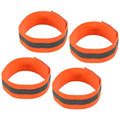MECCANIXITY Reflective Bands for Arm Wrist Ankle - color: Orange