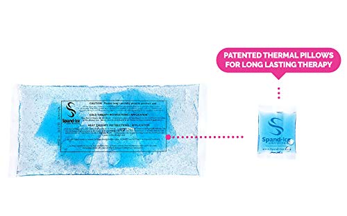 Reusable Gel Hot Cold Packs - Patented, Long-Lasting Ice & Heat Therapy - for Pain, Injuries & Coolers (1 Pack) - size: 1 Pack
