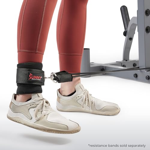 Sunny Health & Fitness Resistance Band Set/Ankle Strap for Home Gym - style: NO. 091
