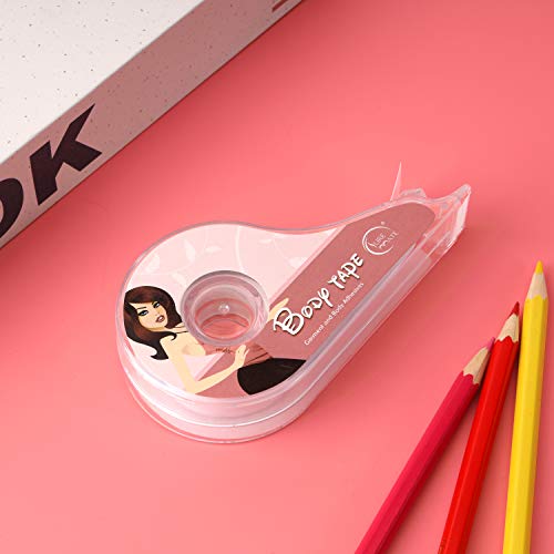 Body Tape, Medical Grade Double Sided Tape with Dispenser for Body and Clothes