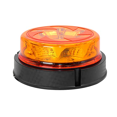 Agrieyes W47S w/Replaceable Lens Amber LED Beacon Lights, Emergency Strobe - size: Screw