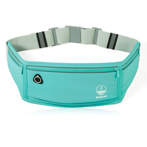 Slim Running Belt Fanny Pack, Phone Holder Waist Pack Money Belt - Green - color: X Green