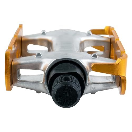 Origin8 Pro Track Light Pedals - color: Annodized Gold