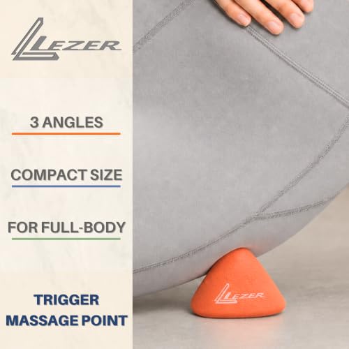 Trigger Massage Point, 3-Angle Deep Tissue Massager, Orange & Firm Ball set - style: 07 - Trigger Orange + Hard Ball