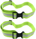 Reflective Belt for Running Army PT Belt Reflective Running Gear - color: 2 X Green Belt