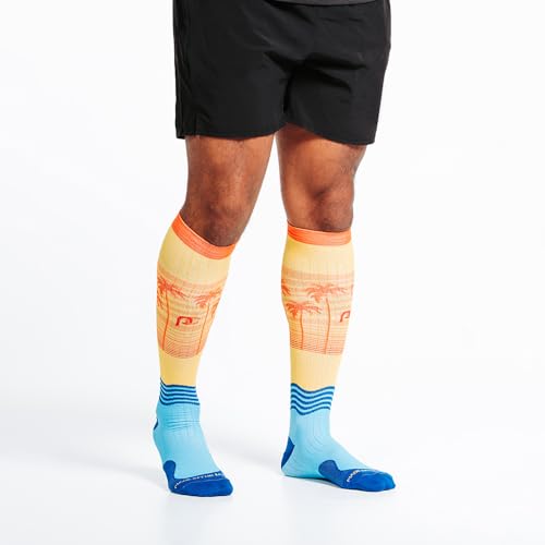 PRO Compression Marathon Socks - color: San Diego, size: Large-X-Large