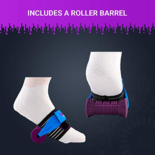 Plantar Fasciitis Foot Roller by Dr. Archy – Multi-Function Massager Tool Relieves Plantar Fasciitis, Heel Spur, Aching Arch, Tired Feet and Heel Pain - Reflexology Trigger Point Tension Release
